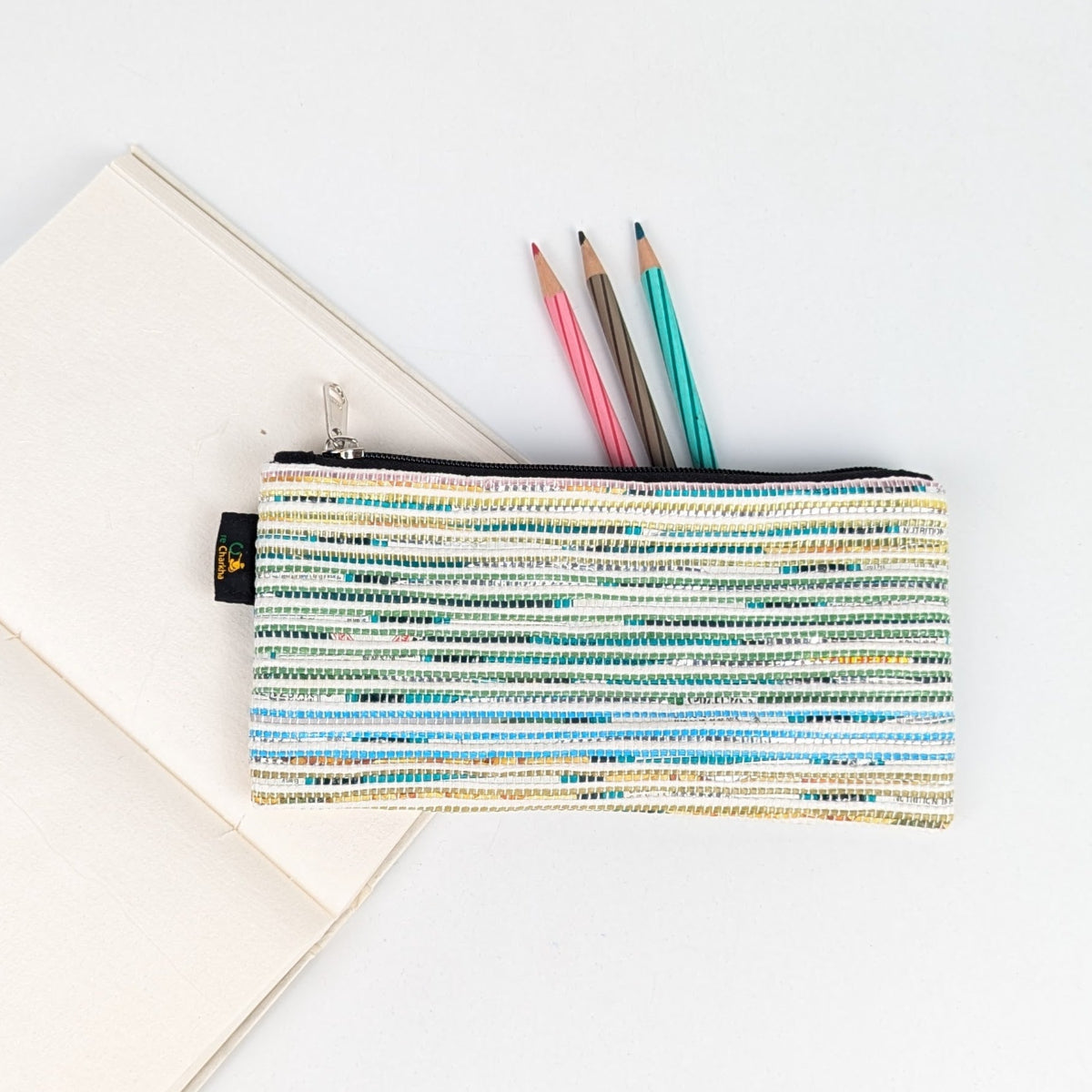 Upcycled Handcrafted Pencil Pouch (PP0926-028)