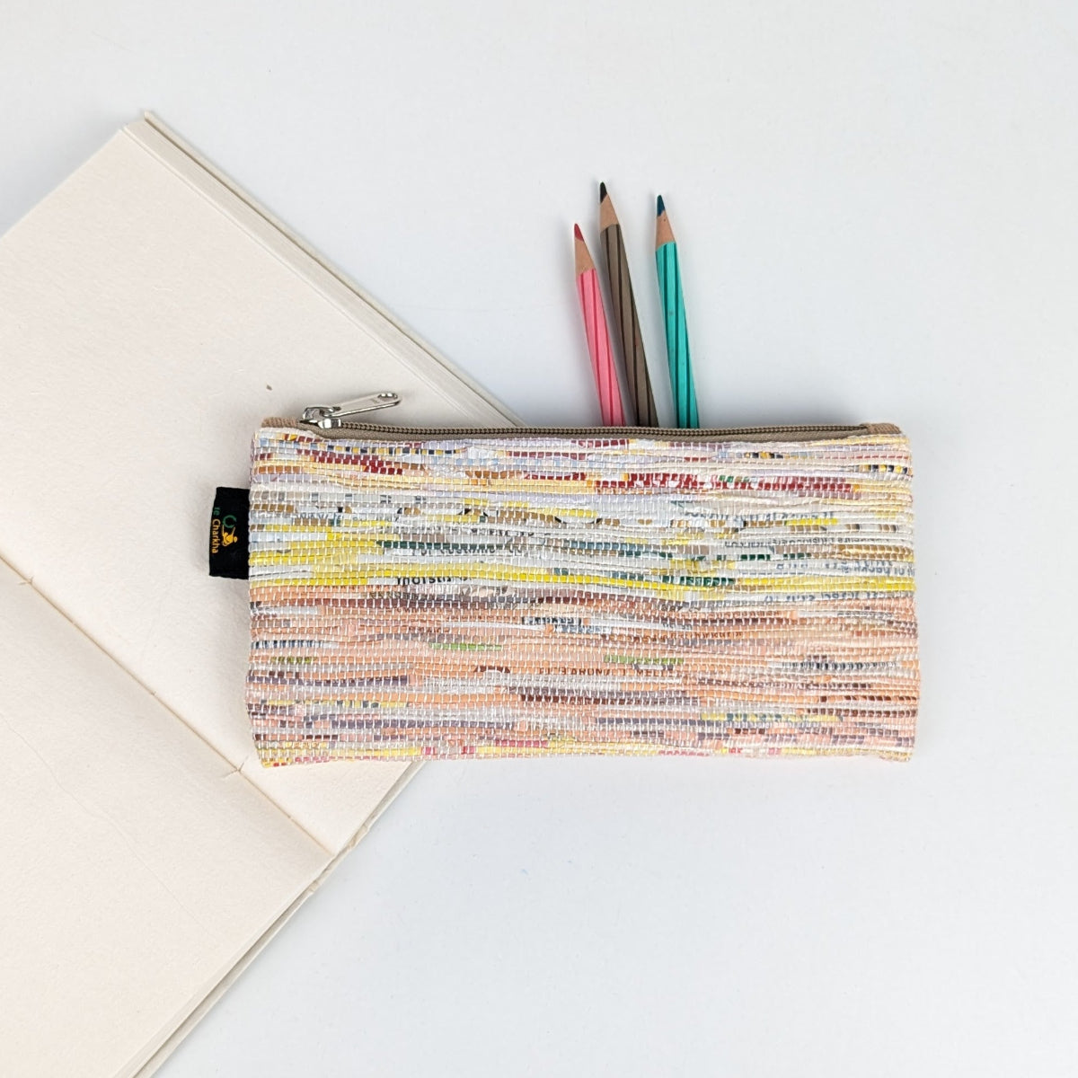 Upcycled Handcrafted Pencil Pouch (PP0926-030)