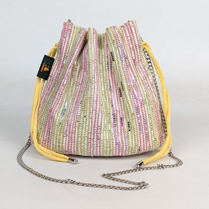 Upcycled Handcrafted Potli Sling (PS0126-001) PS_W