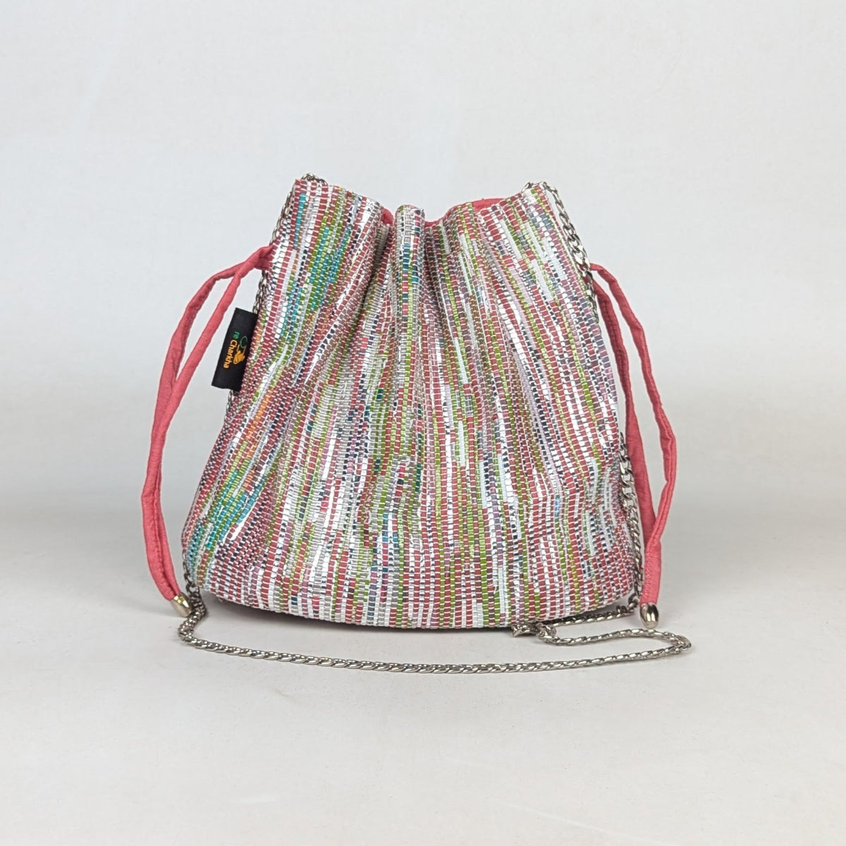 Upcycled Handcrafted Potli Sling (PS0326-003) PS _W