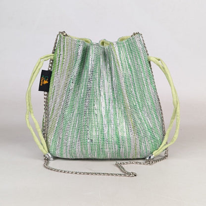 Upcycled Handcrafted Potli Sling (PS0426-003) PS_W 