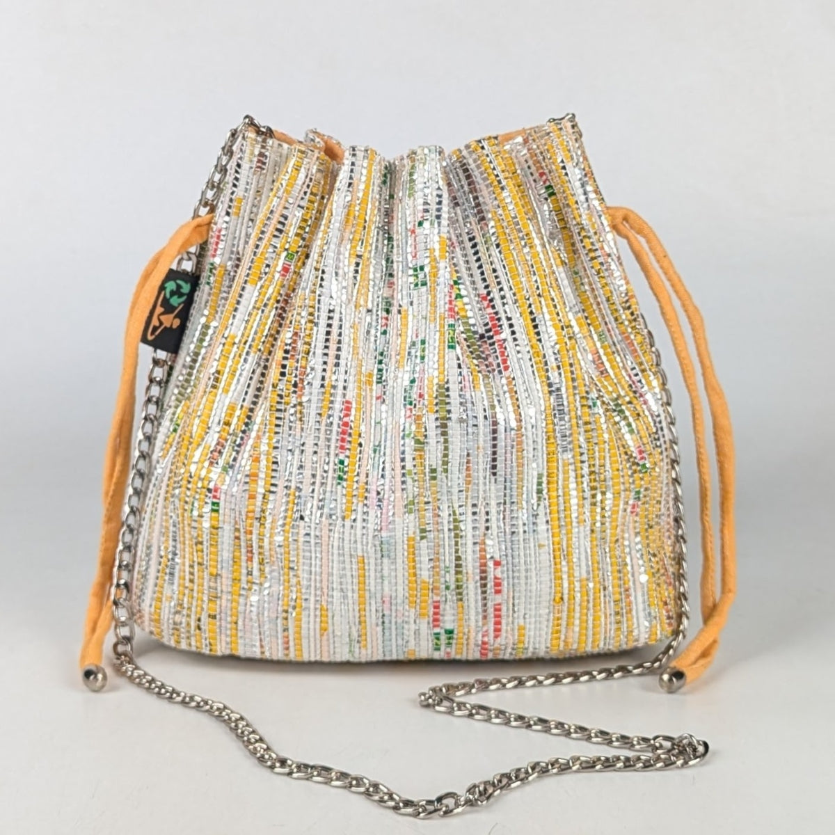 Upcycled Handcrafted Potli Sling (PS0625-002) PS_W