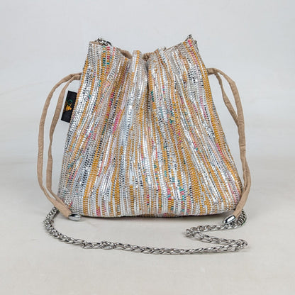 Upcycled Handcrafted Potli Sling (PS0626-004) 