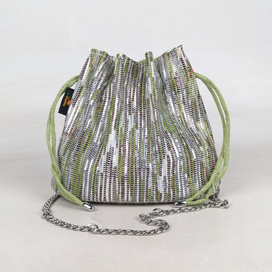 Upcycled Handcrafted Potli Sling (PS0626-005) 
