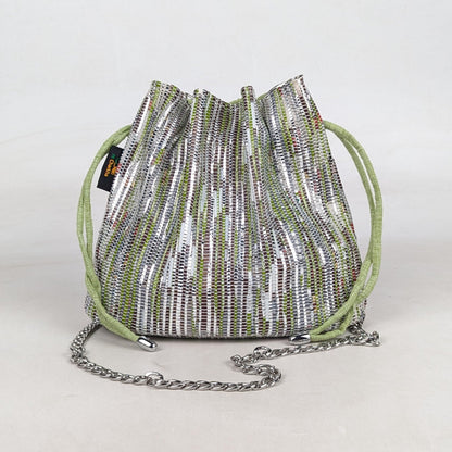 Upcycled Handcrafted Potli Sling (PS0626-005) 