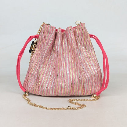 Upcycled Handcrafted Potli Sling (PS0626-006) 