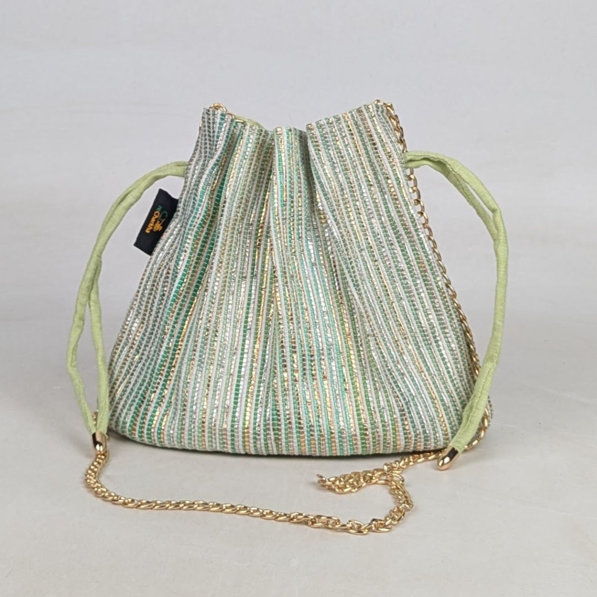 Upcycled Handcrafted Potli Sling (PS0726-003) 