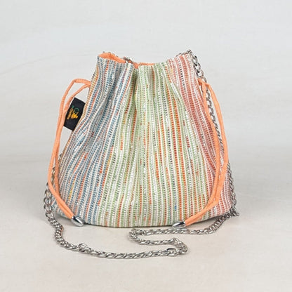 Upcycled Handcrafted Potli Sling (PS0726-012) 