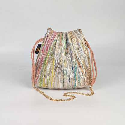 Upcycled Handcrafted Potli Sling (PS0826-004)