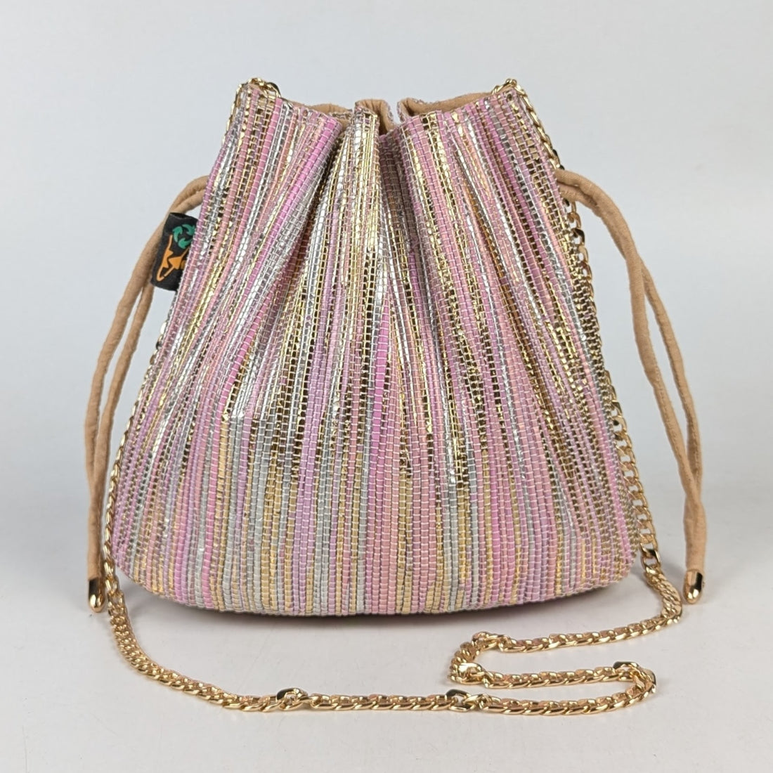 Upcycled Handcrafted Potli Sling (PS1025-001) PS_W