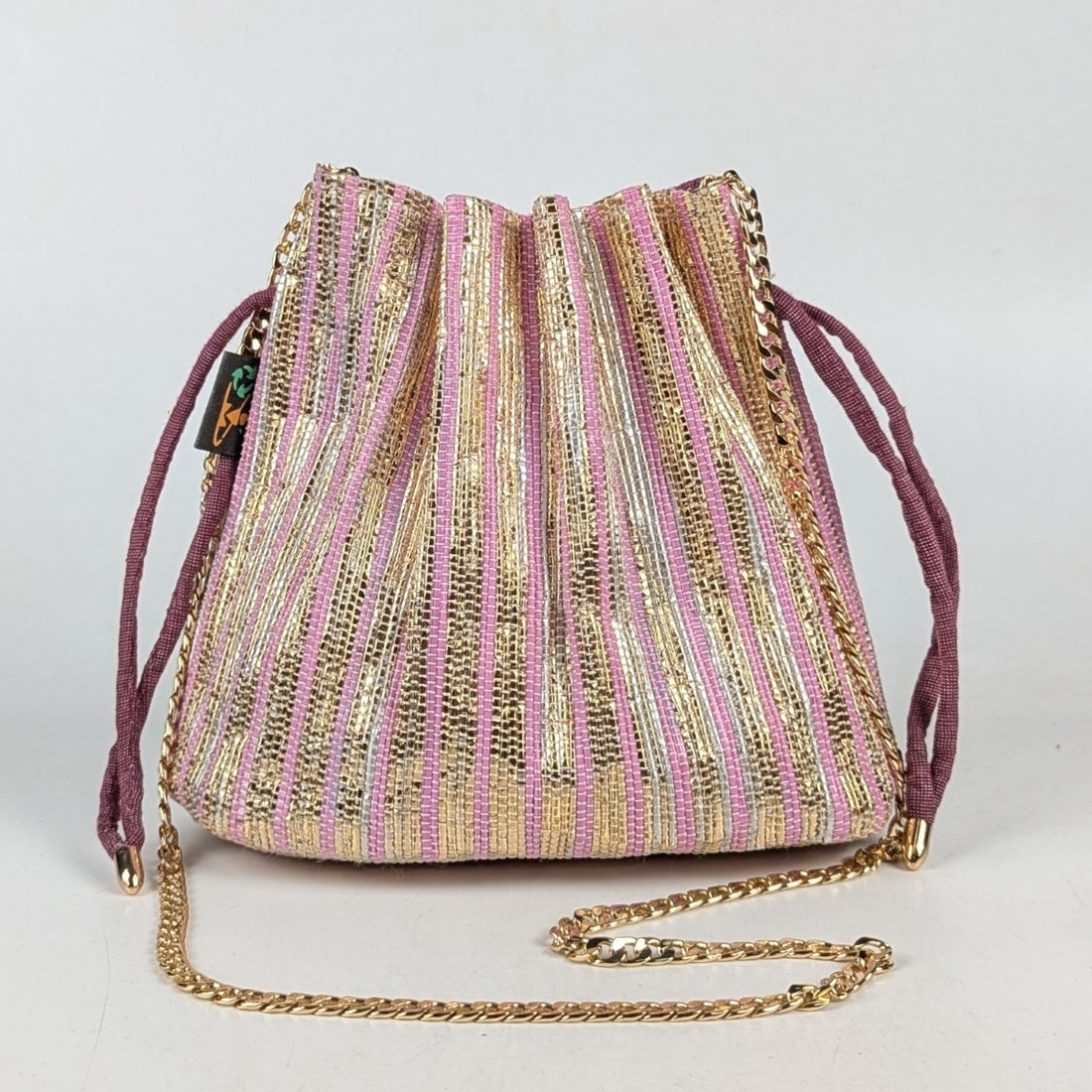 Upcycled Handcrafted Potli Sling (PS1025-004) PS_W