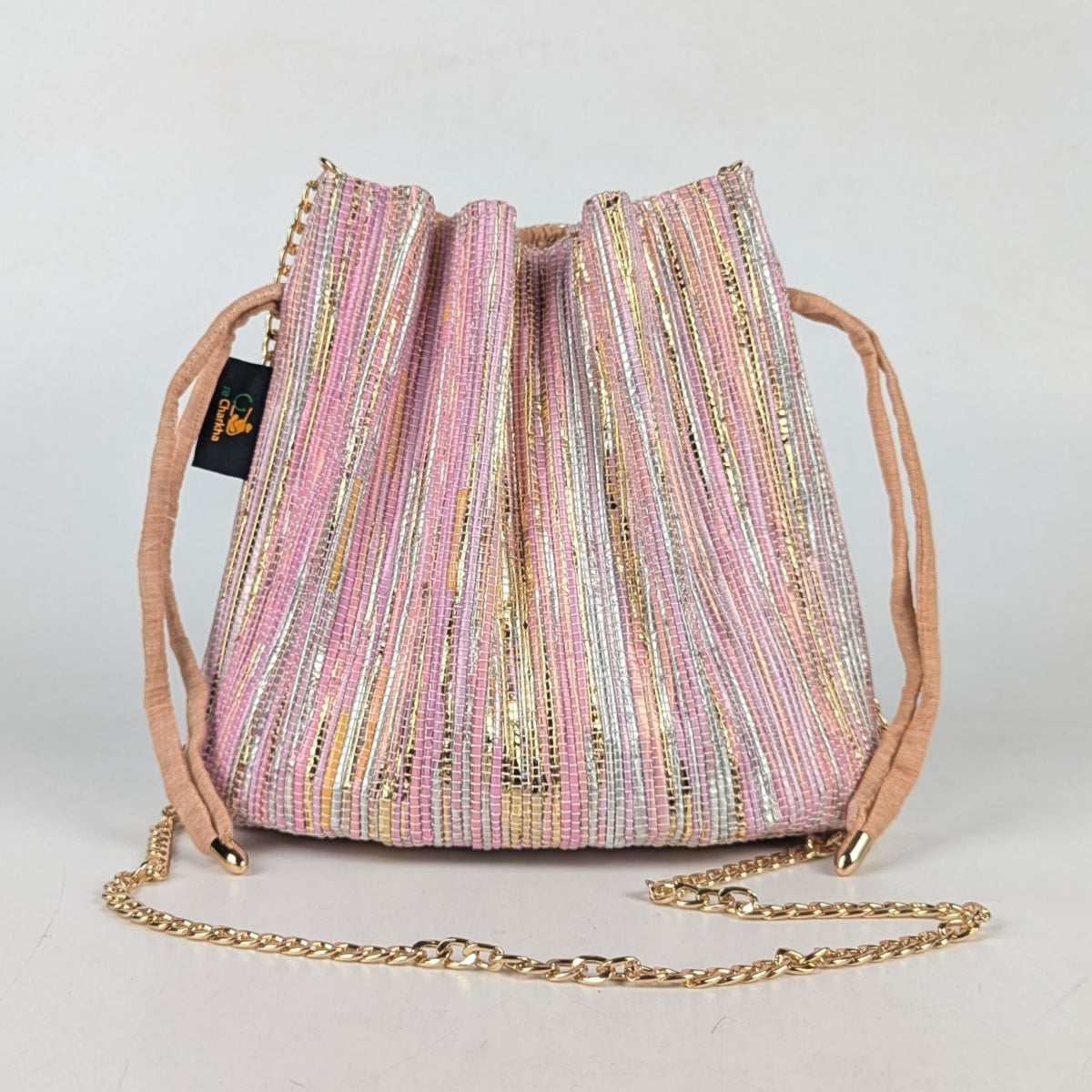 Upcycled Handcrafted Potli Sling (PS1125-005) PS_W
