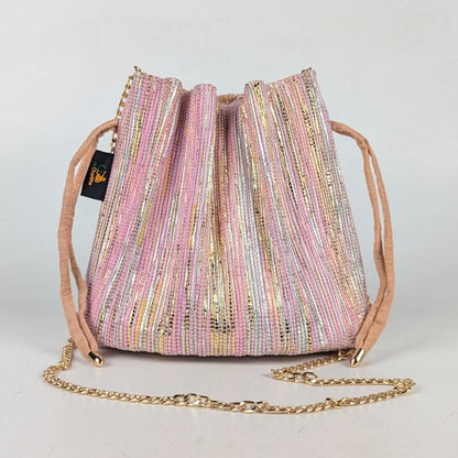Upcycled Handcrafted Potli Sling (PS1125-005) PS_W