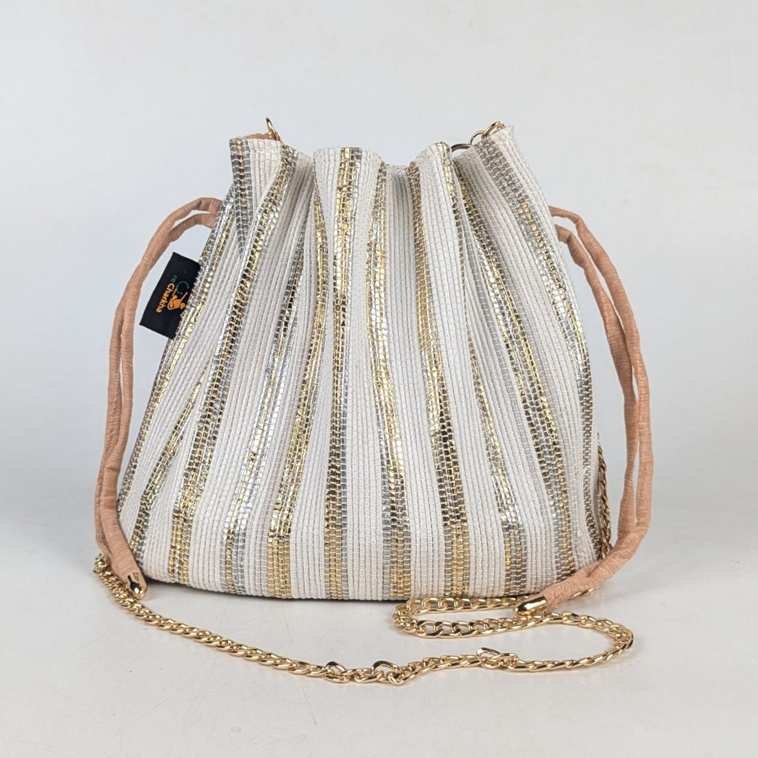 Upcycled Handcrafted Potli Sling (PS1125-008) PS_W