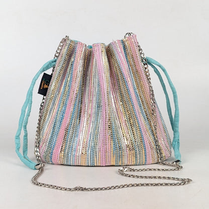 Upcycled Handcrafted Potli Sling (PS1125-010) PS_W