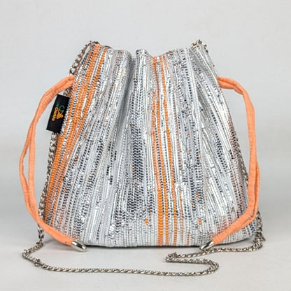Upcycled Handcrafted Potli Sling (PS1225-006) PS_W