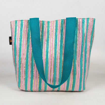 Upcycled Handcrafted Shopper Tote (ST0326-006) PS_W