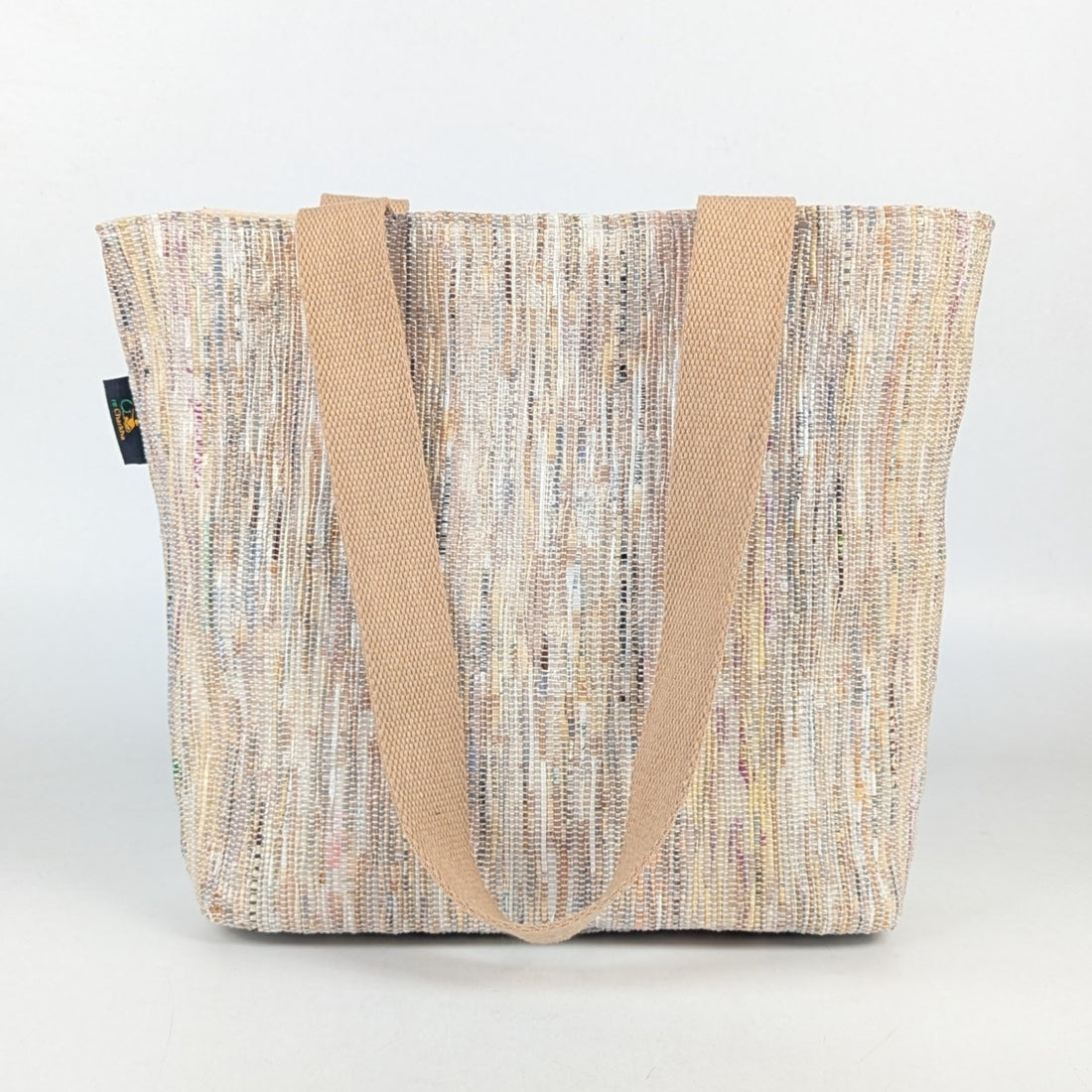 Upcycled Handcrafted Shopper Tote (ST1025-009) PS_W