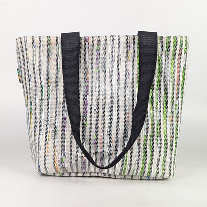 Upcycled Handcrafted Shopper Tote (ST1125-001) PS_W