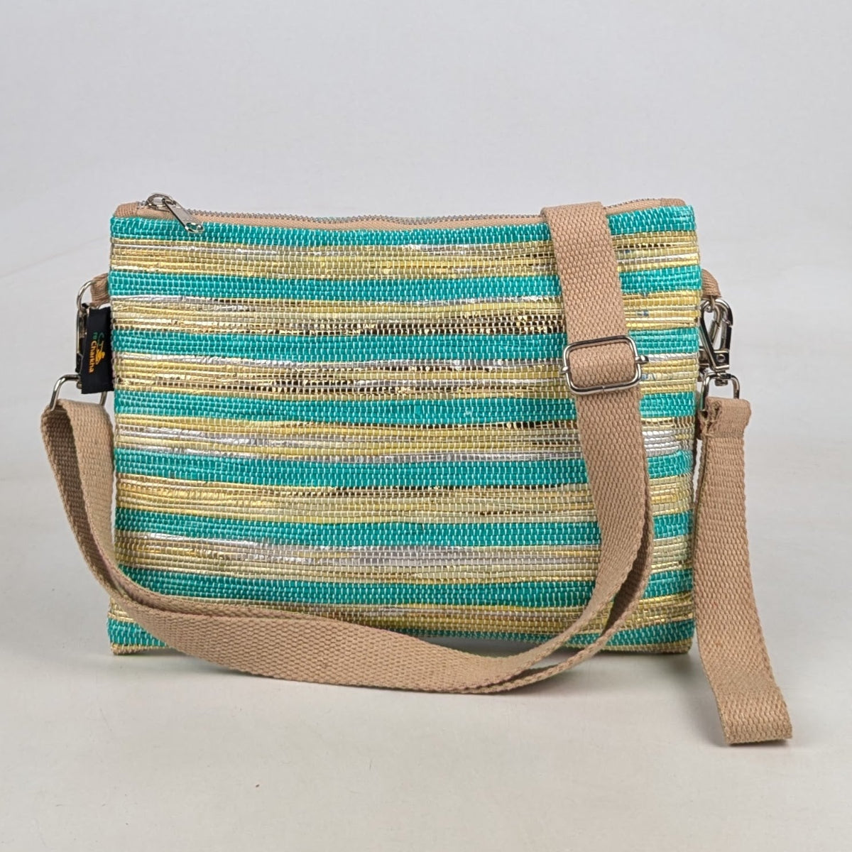 
Upcycled Handcrafted Sling Bag (SI0526-013) PS_W 

