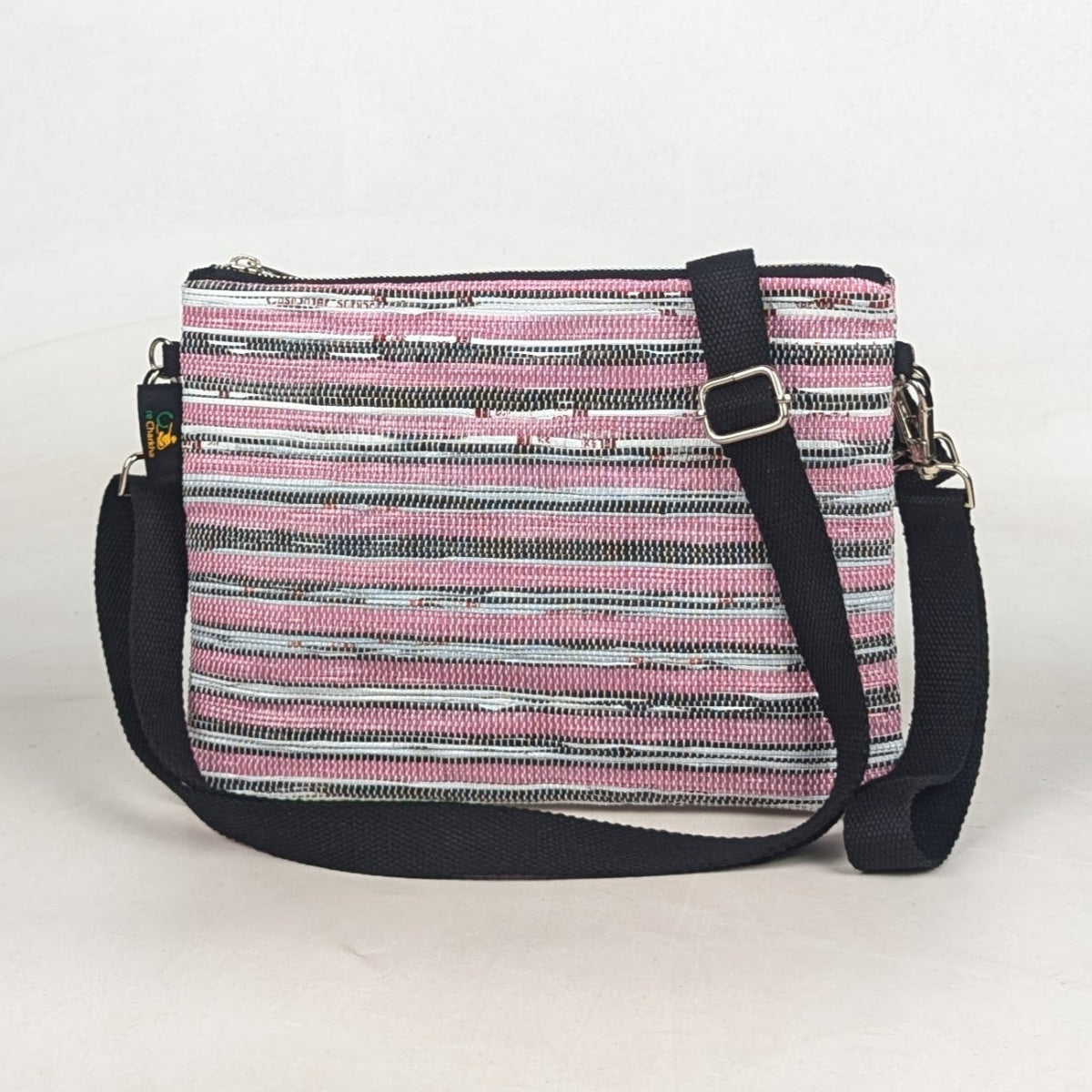 Upcycled Handcrafted Sling Bag (SI0726-027) 