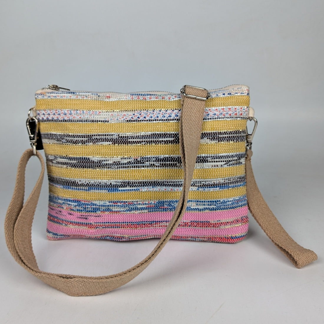 Upcycled Handcrafted Sling Bag (SI0825-040) PS_W