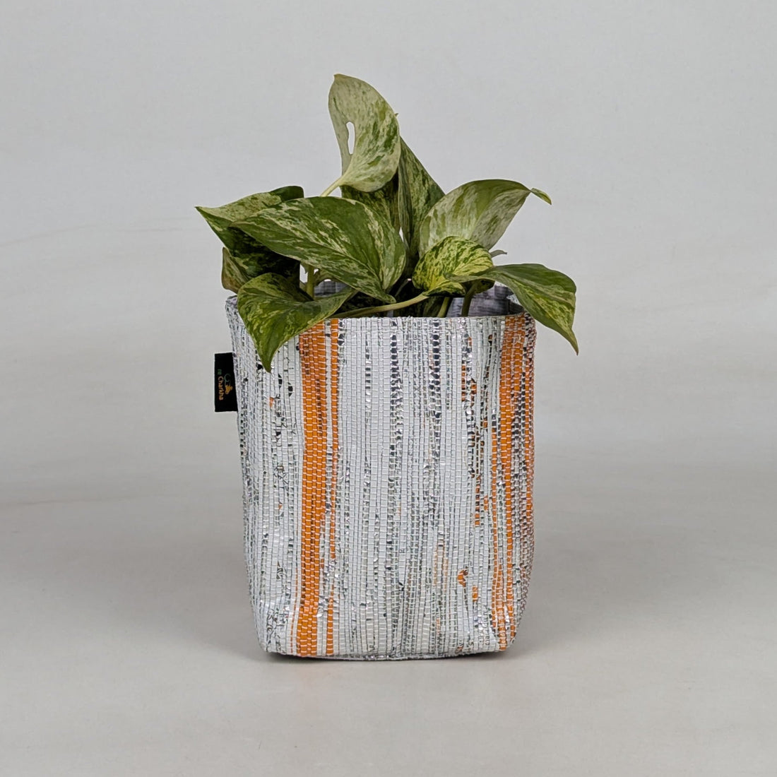 Upcycled Handcrafted Small Grow Pot (GPS0626-001) PS_W