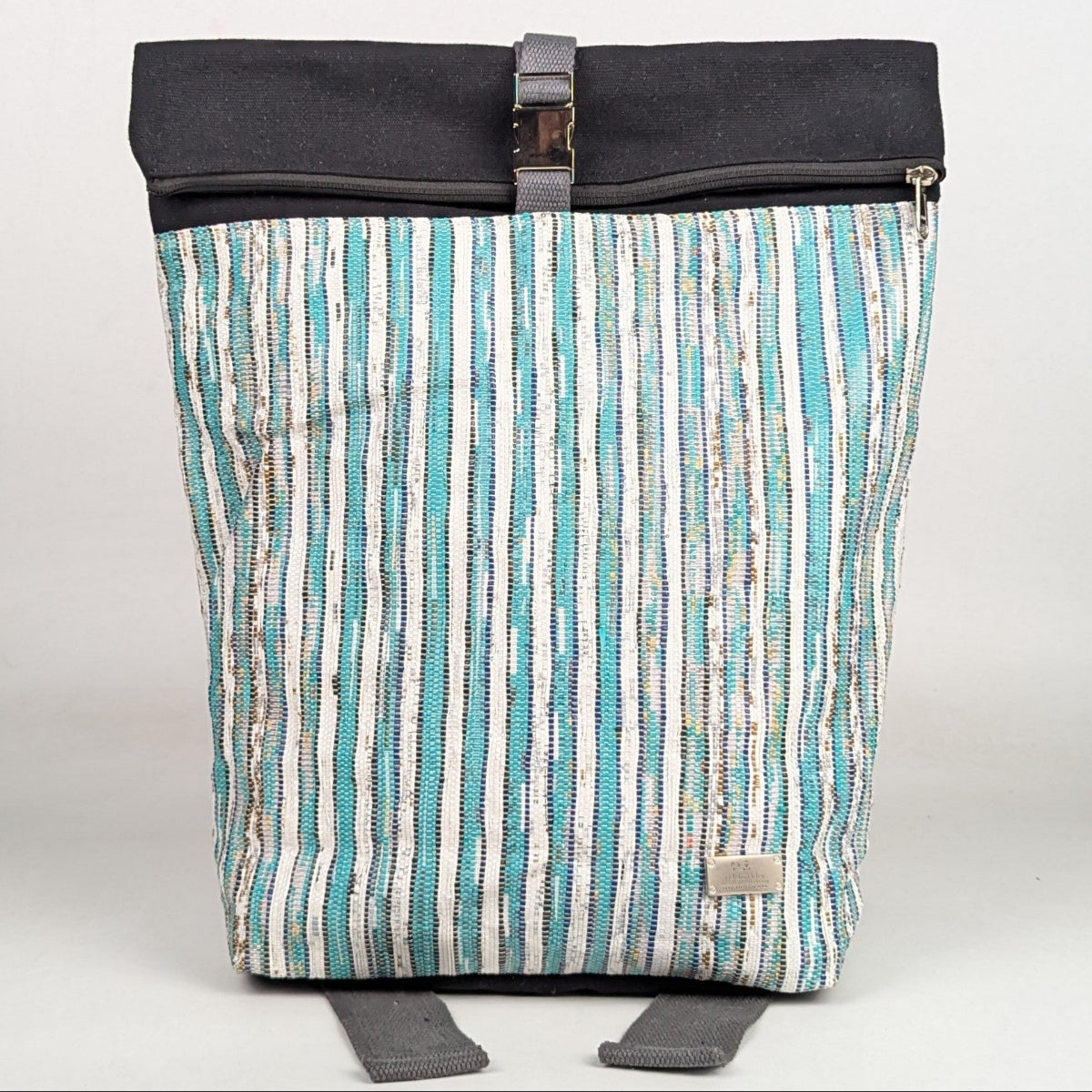 Upcycled Handcrafted Spartan Backpack (SBP0126-002) PS_W