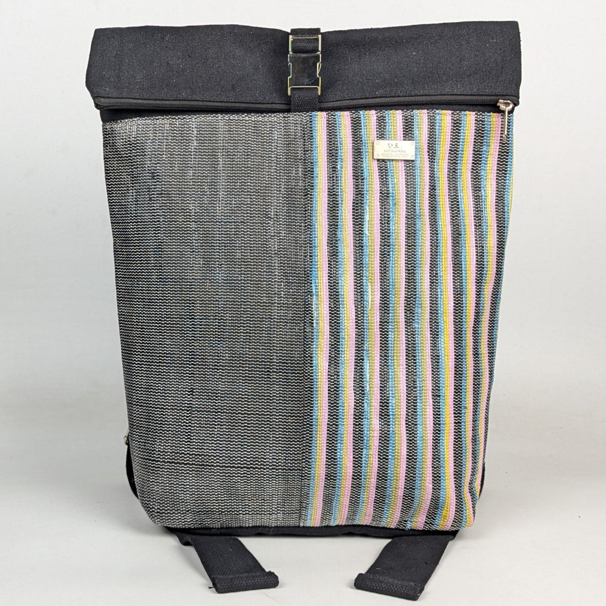 Upcycled Handcrafted Spartan Backpack (SBP0126-004) PS_W