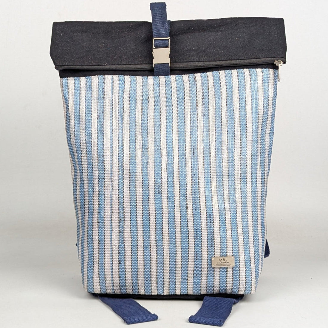 Upcycled Handcrafted Spartan Backpack (SBP0126-005) PS_W