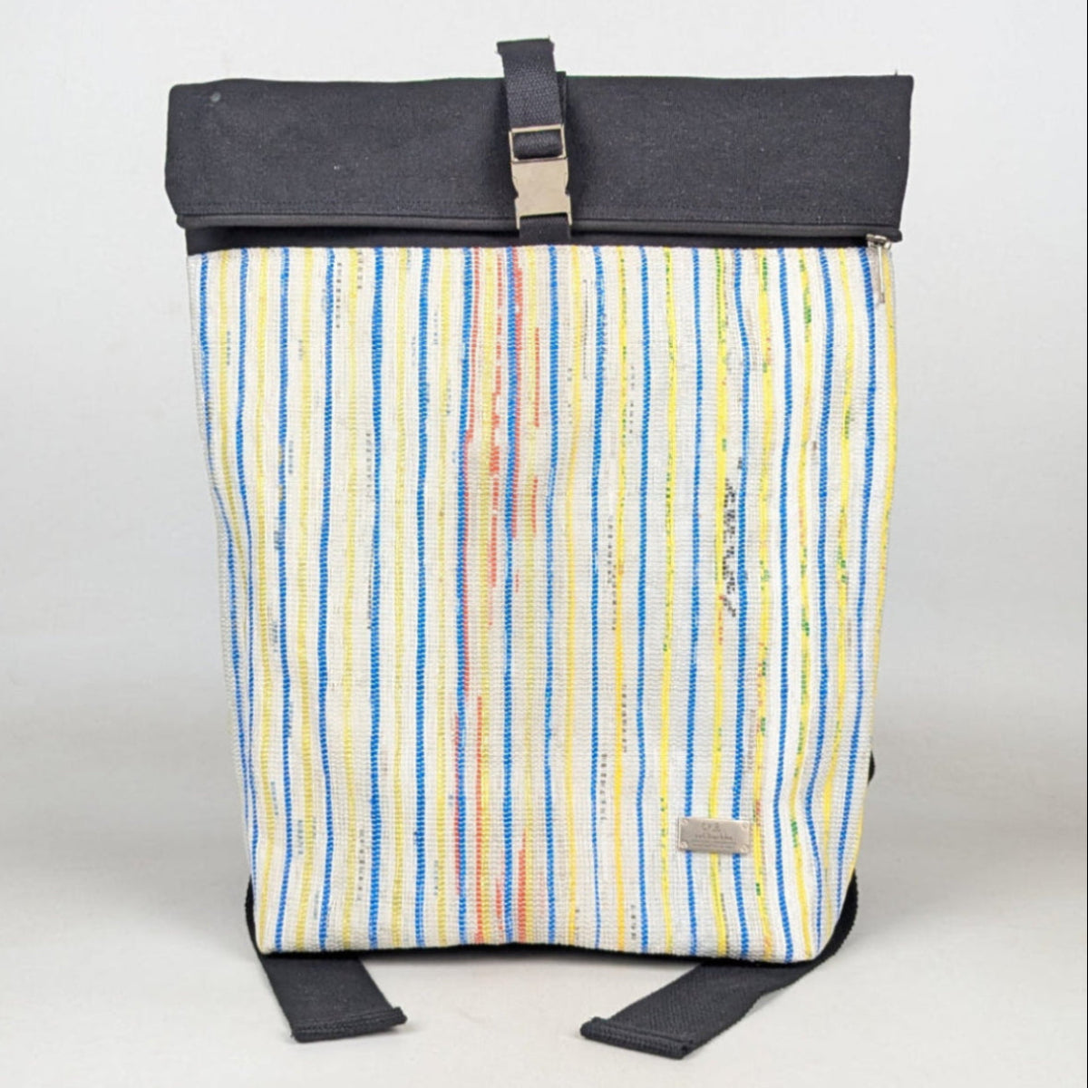 Upcycled Handcrafted Spartan Backpack (SBP0326-001) PS_W