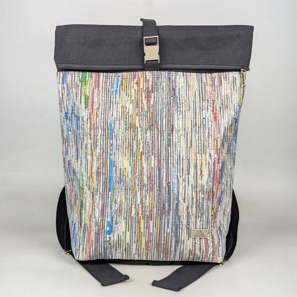Upcycled Handcrafted Spartan Backpack (SBP0326-003) PS_W