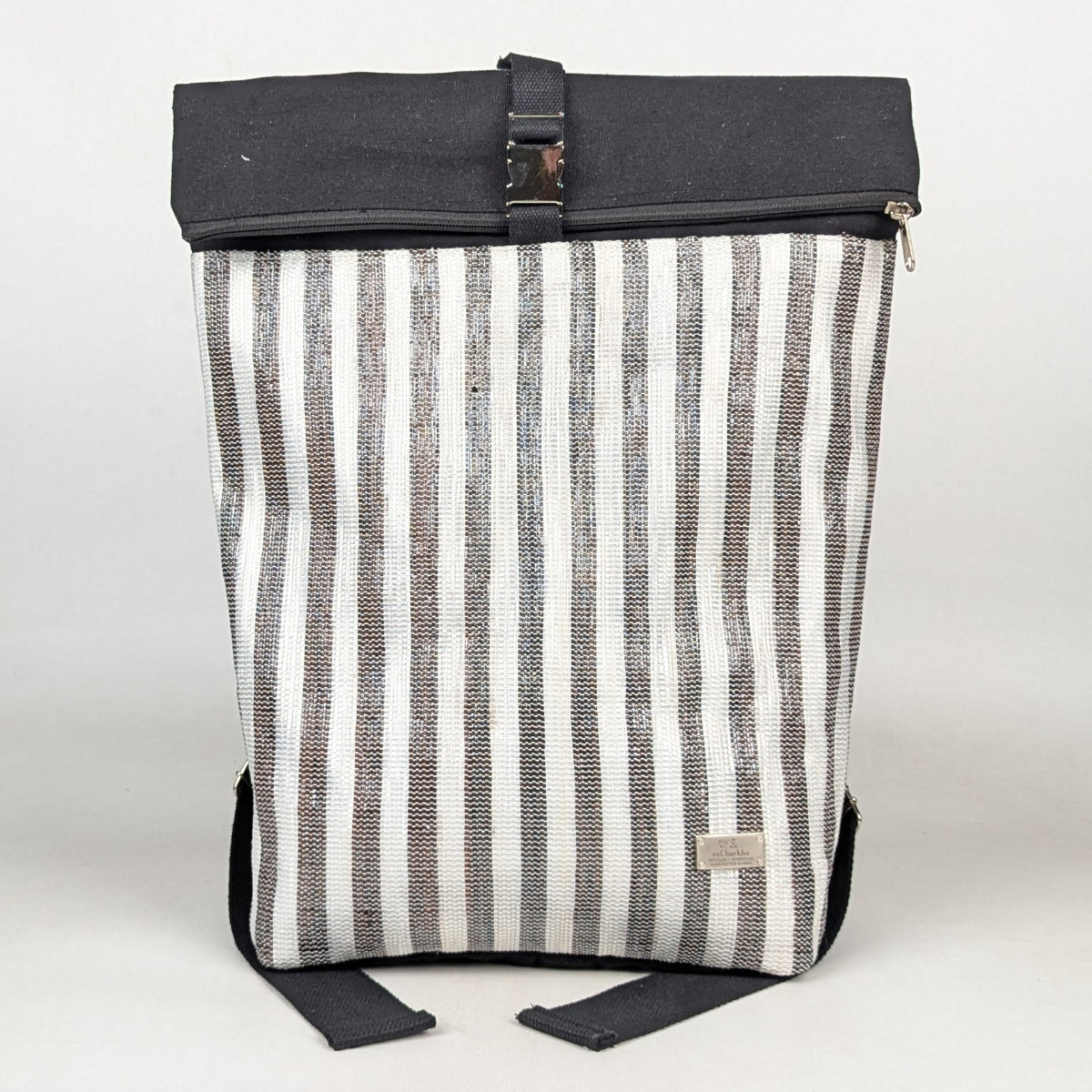 
Upcycled Handcrafted Spartan Backpack (SBP0326-004) PS_W
