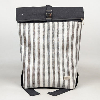 
Upcycled Handcrafted Spartan Backpack (SBP0326-004) PS_W
