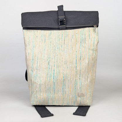 Upcycled Handcrafted Spartan Backpack (SBP0326-005) PS_W