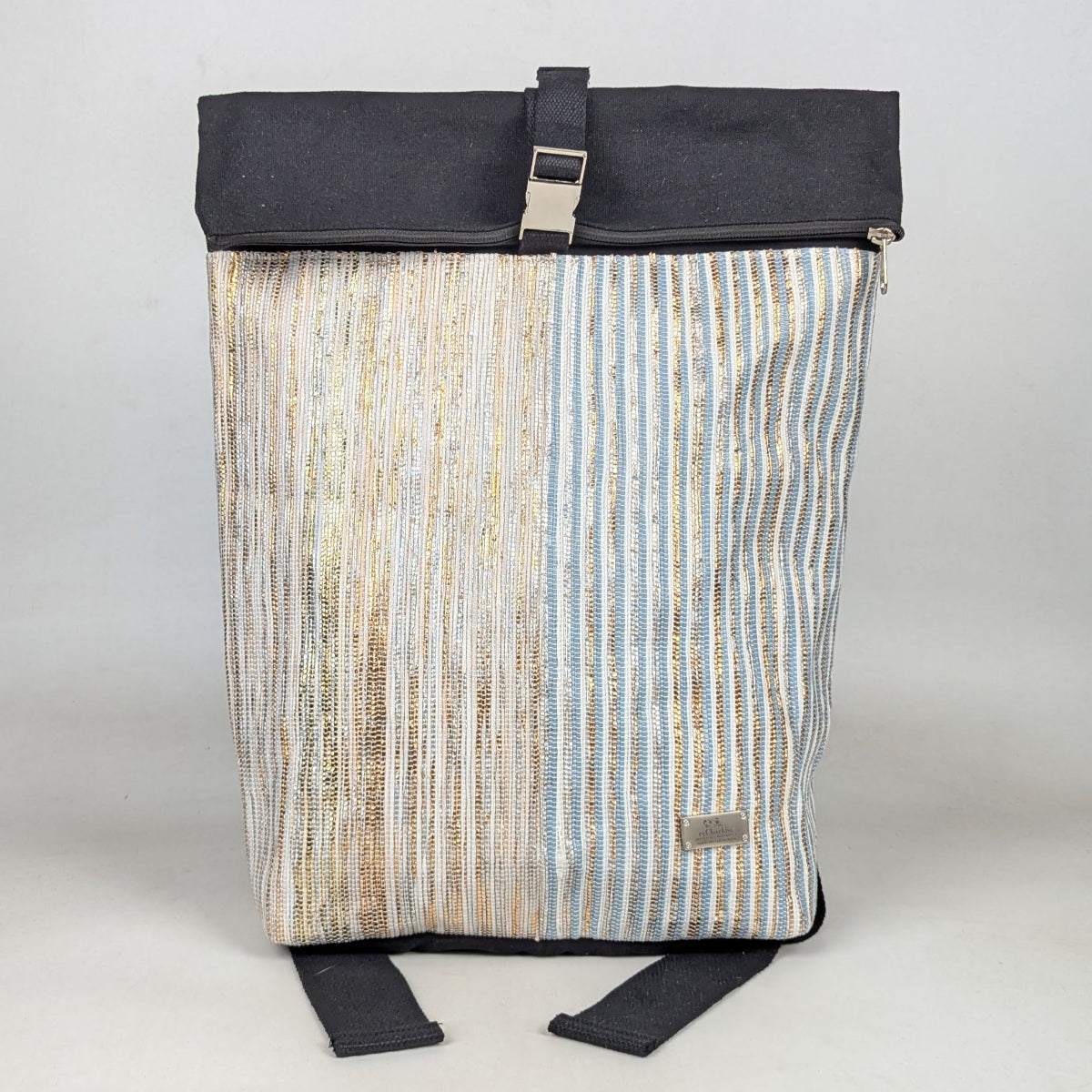 Upcycled Handcrafted Spartan Backpack (SBP0326-006) PS_W