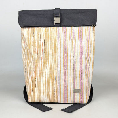 Upcycled Handcrafted Spartan Backpack (SBP0326-008) PS_W