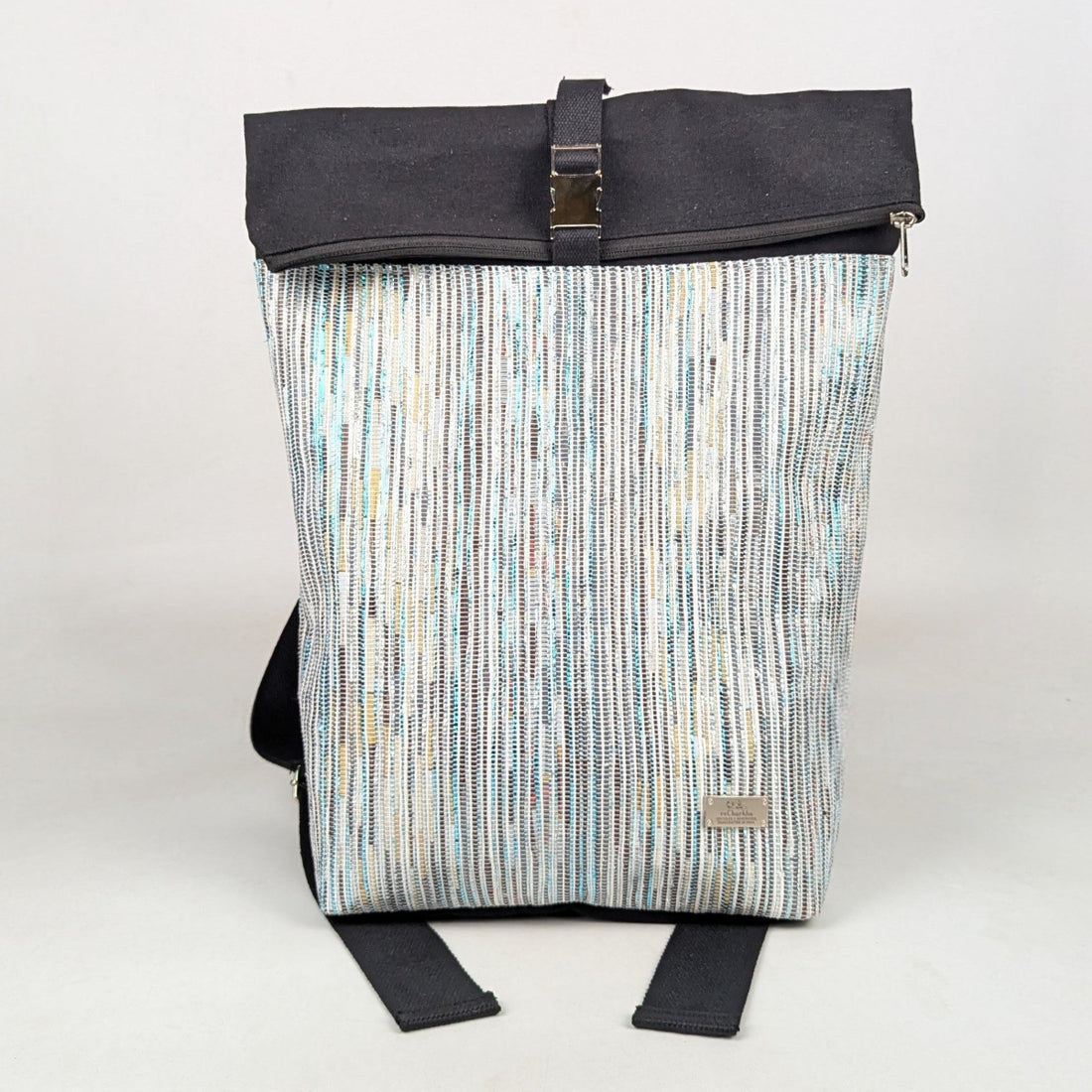 Upcycled Handcrafted Spartan Backpack (SBP0326-009) PS_W