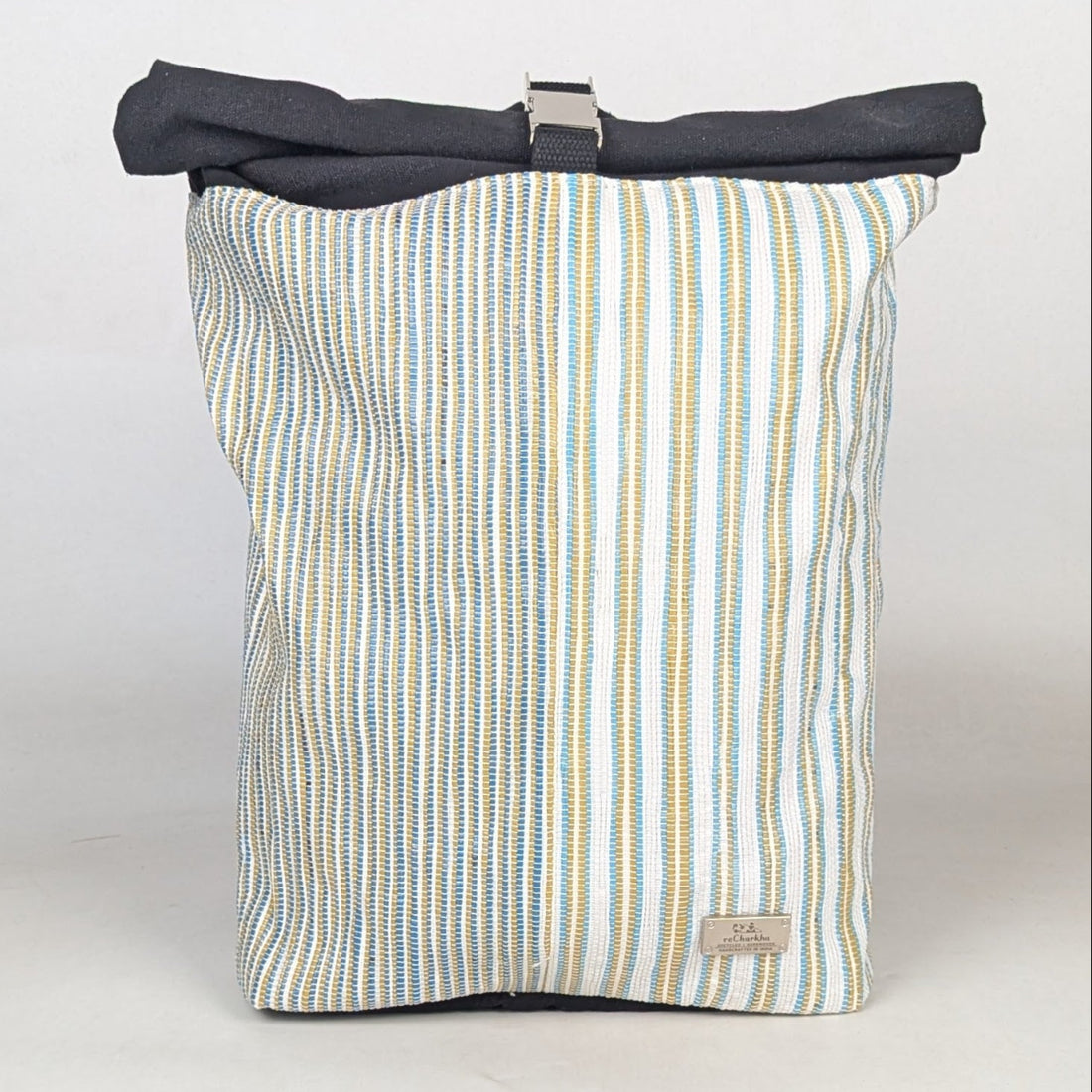 Upcycled Handcrafted Spartan Backpack (SBP0426-003) PS_W