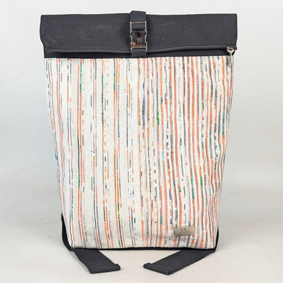 Upcycled Handcrafted Spartan Backpack (SBP0526-003) PS_W