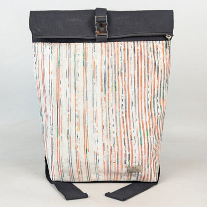 Upcycled Handcrafted Spartan Backpack (SBP0526-003) PS_W