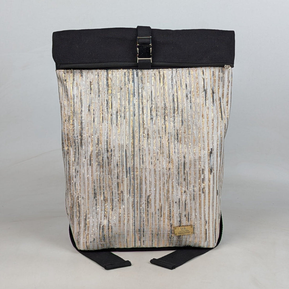 Upcycled Handcrafted Spartan Backpack (SBP0526-007) PS_W