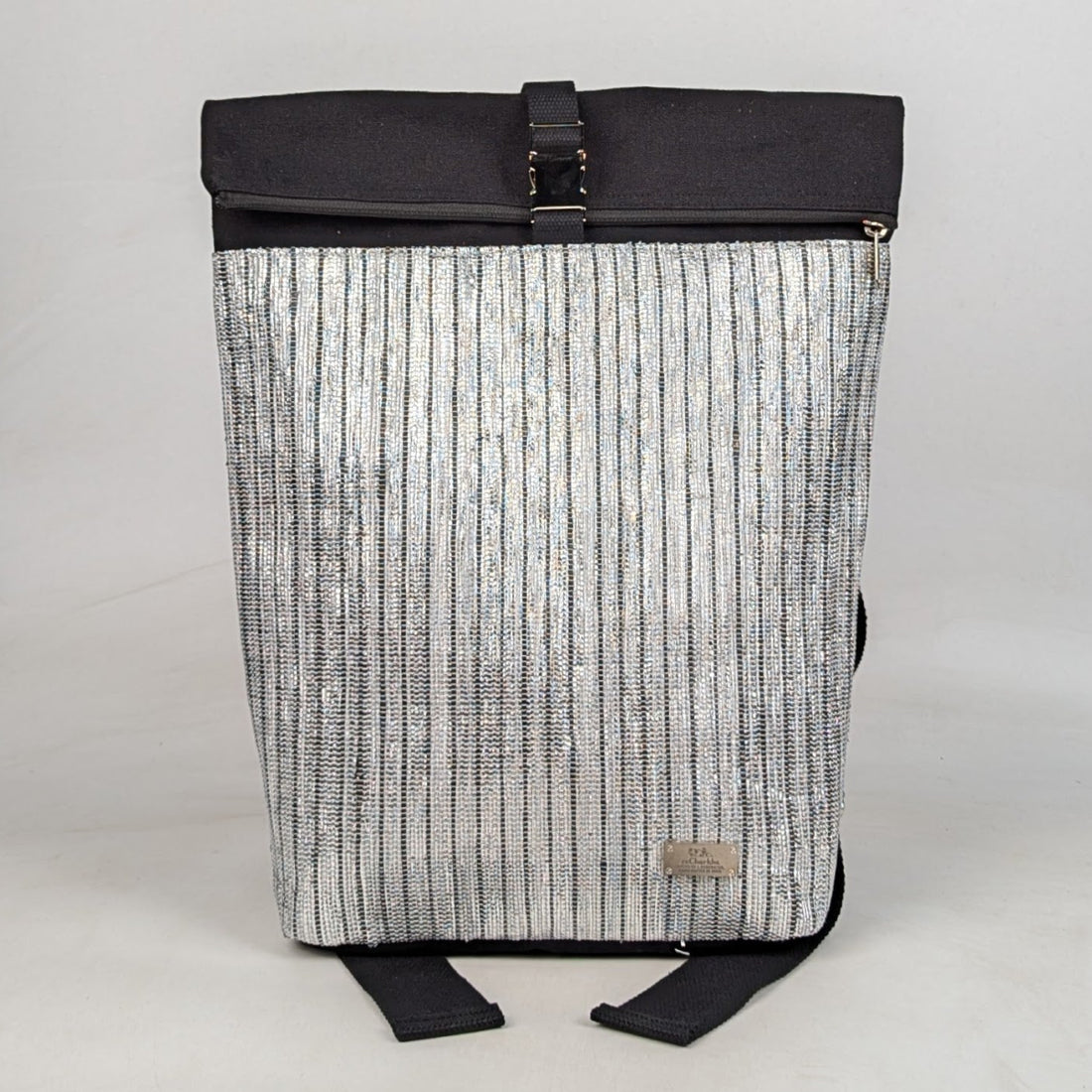 Upcycled Handcrafted Spartan Backpack (SBP0526-008) PS_W