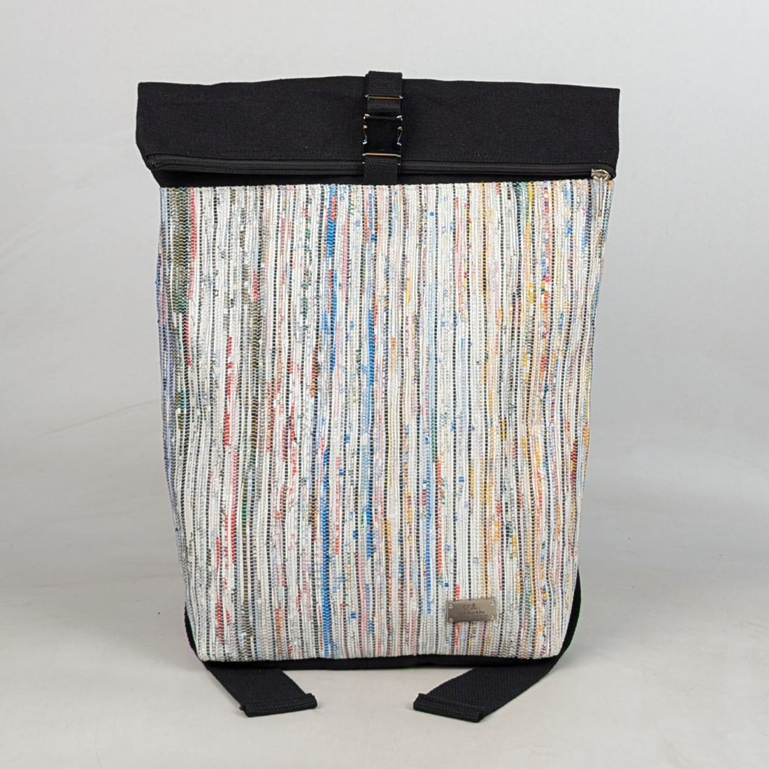 Upcycled Handcrafted Spartan Backpack (SBP0526-009) PS_W
