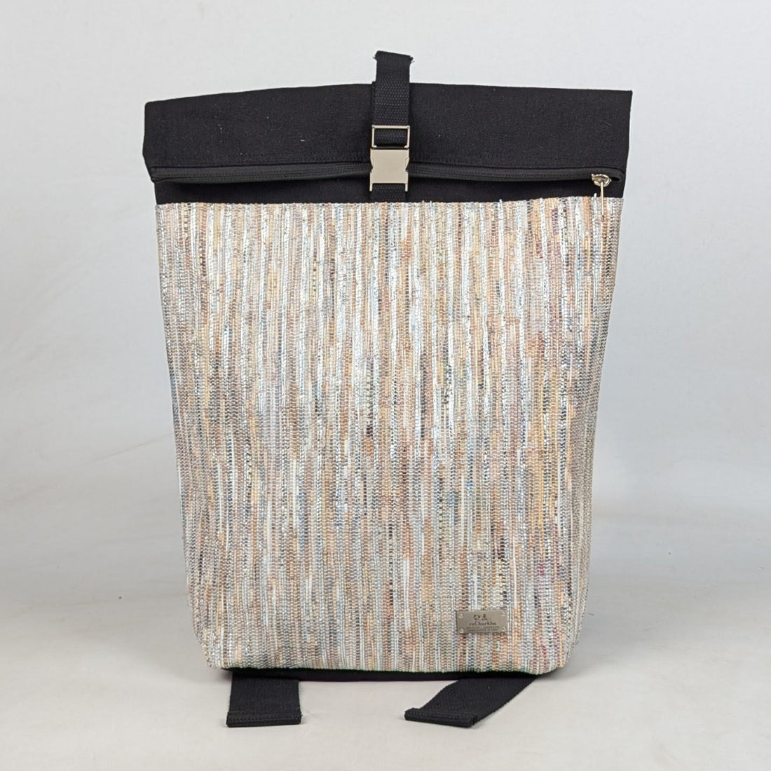 Upcycled Handcrafted Spartan Backpack (SBP0526-011) PS_W