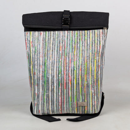 Upcycled Handcrafted Spartan Backpack (SBP0526-012) PS_W