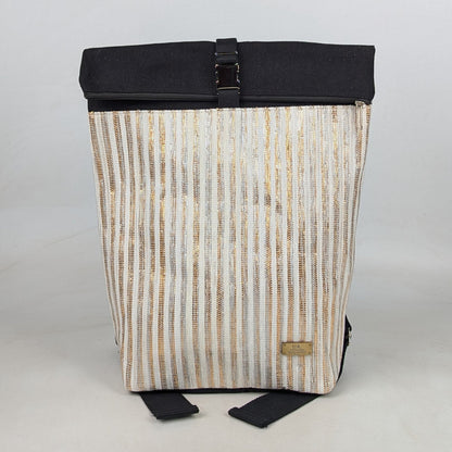 Upcycled Handcrafted Spartan Backpack (SBP0626-002) PS_W