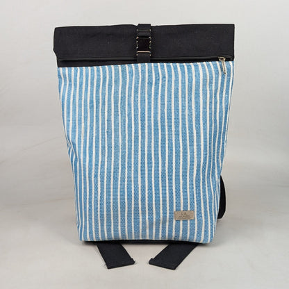 Upcycled Handcrafted Spartan Backpack (SBP0626-005) PS_W