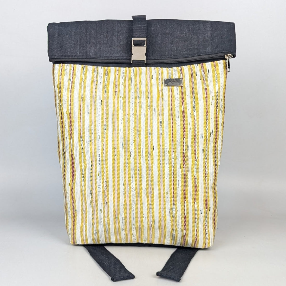 Upcycled Handcrafted Spartan Backpack (SBP0725-004) PS_W