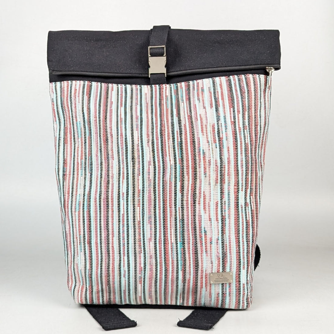 Upcycled Handcrafted Spartan Backpack (SBP1025-001) PS_W